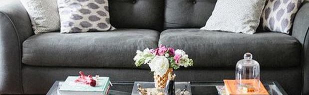 Image of couch with pillows